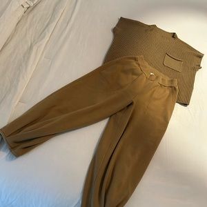 Sweater and pants set